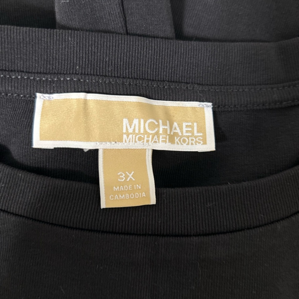 Michael Kors Black Knit Top - Picture 4 of 4